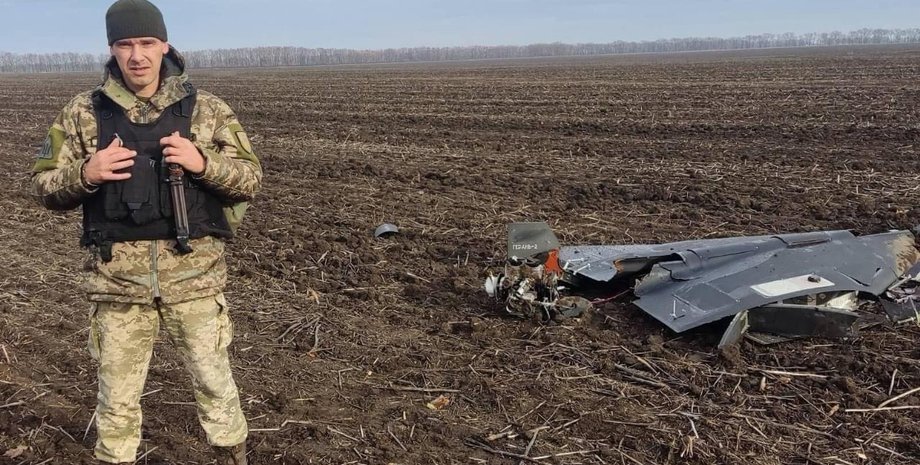 український військовий, ЗСУ, Shahed-136, ДШК