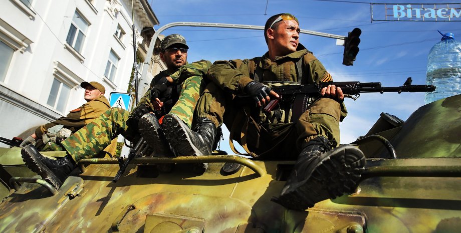 Террористы в Луганске / Фото: Getty Images