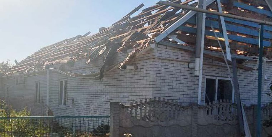 удары по Запорожской области