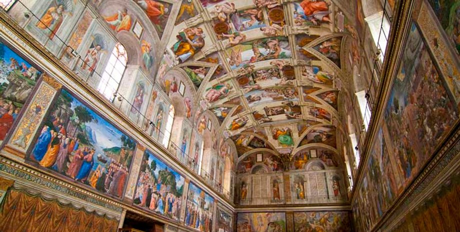 Сикстинская капелла / Фото: worldjourney.ru