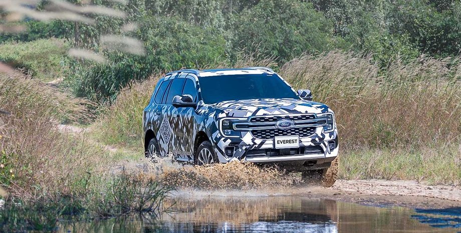 Ford Everest 2022, Ford Everest, новий Ford Everest, позашляховик Ford