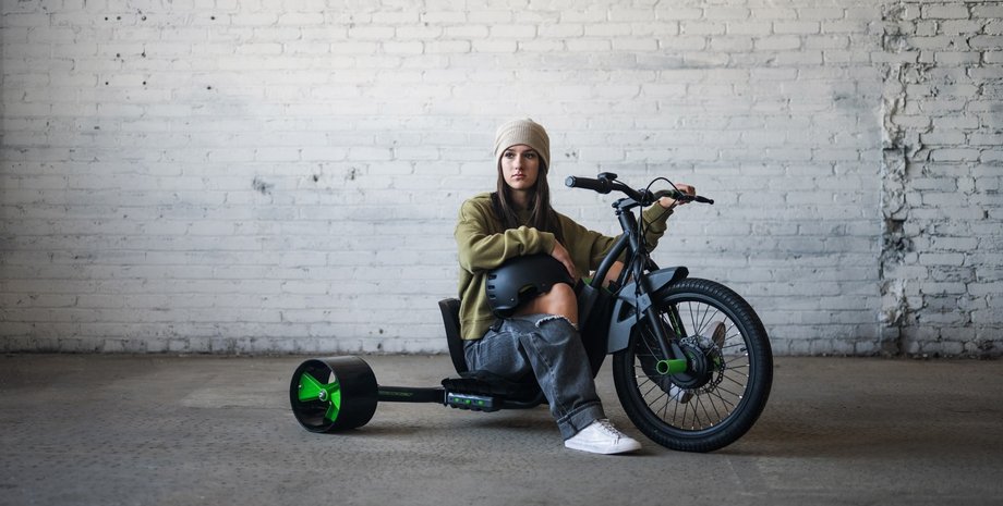 Huffy Electric Green Machine, электробайк Huffy, велосипед Huffy, велосипед Huffy