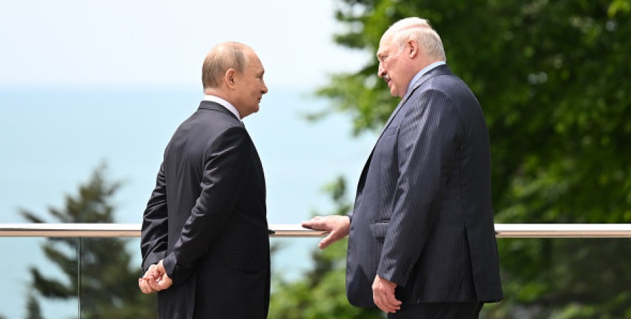 Владимир Путин, Александр Лукашенко, встреча в Сочи, аннексия Западной Украины