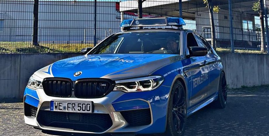 BMW, BMW M5, BMW M5 Competition, Полицейский автомобиль, Полиция, Тюнинг, Авто, Автомобили, Фото