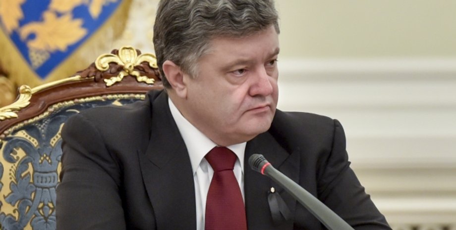 Петр Порошенко на заседании СНБО / Фото пресс-службы президента