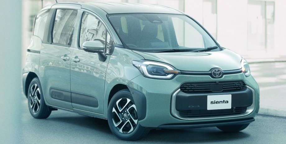 Toyota Sienta 2023, нова Toyota Sienta, Toyota Sienta, мінівен Toyota, Toyota Yaris Verso