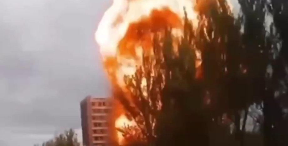 Взрыв в Донецке 29 мая взрывы, донецк, хлопок, днр, хаймарс