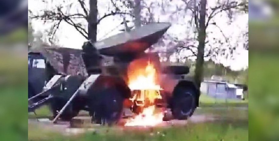 Пожежа в Московській області