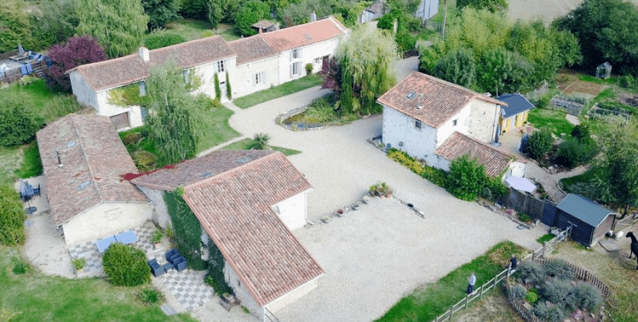 Небольшая деревня, деревня во Франции, дома, здания, недвижимость, историческая деревушка