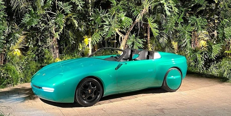 Porsche 968 L'Art, Porsche 968, спорткар Porsche, кабріолет Porsche 968, Джастін Бібер, авто Джастіна Бібера