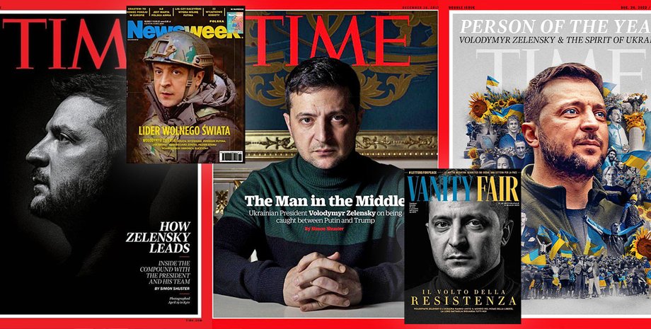 володимир зеленський, зеленський, зеленський на обкладинках, зеленський журнал time, зеленський людина року