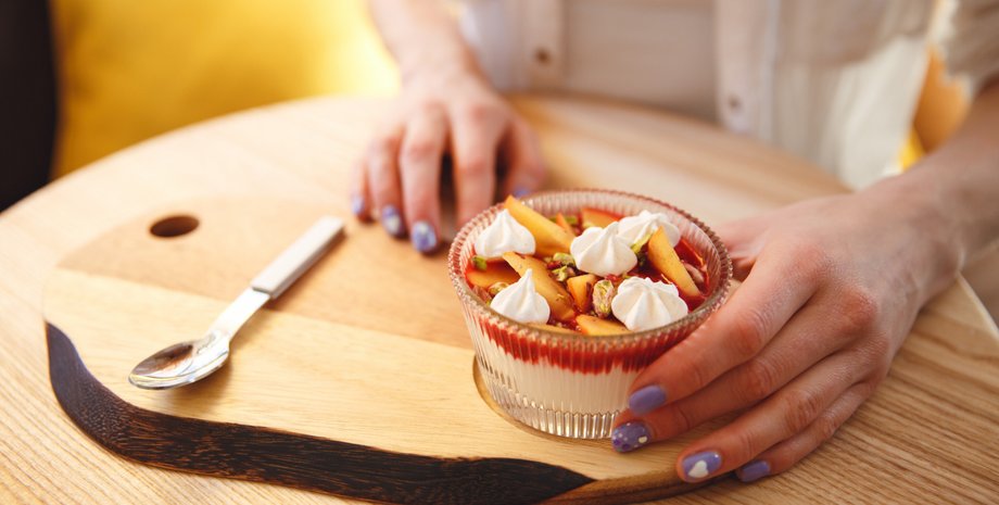 Осенний десерт, десерты, парфе с тыквой