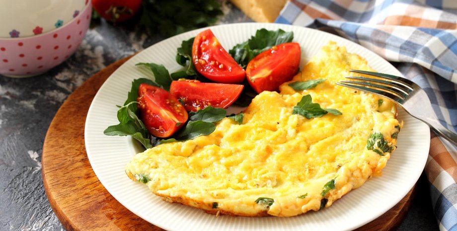 Классический омлет, омлет рецепт, как приготовить омлет