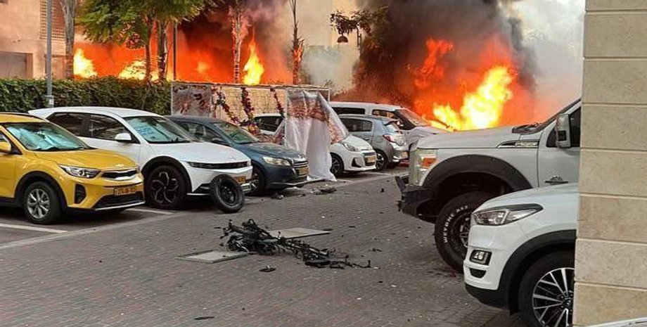 Израиль, обстрел, атака