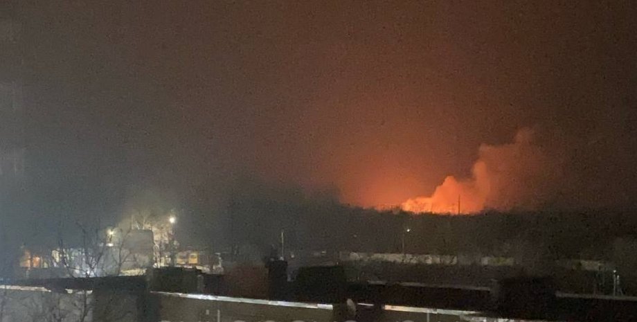 пожежа нафтобаза Краснодраський край