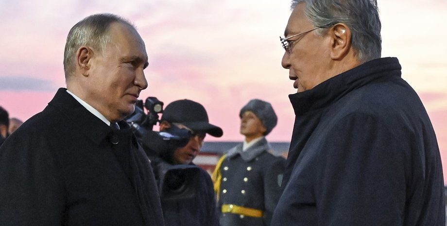 Владимир Путин и Касым-Жомарт Токаев