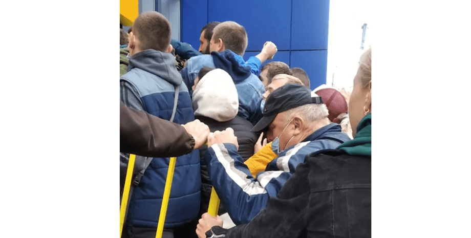 толпа, магазин, секонд-хенд, днепр, фото