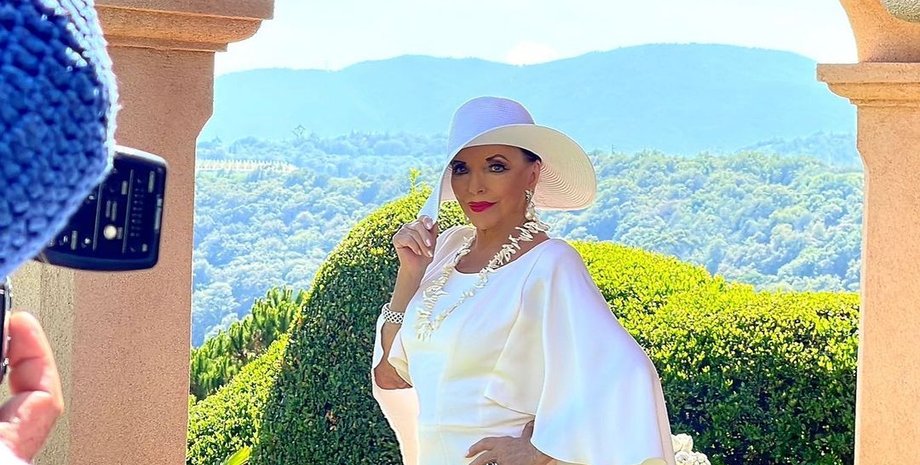 Джоан з чоловіком Персі