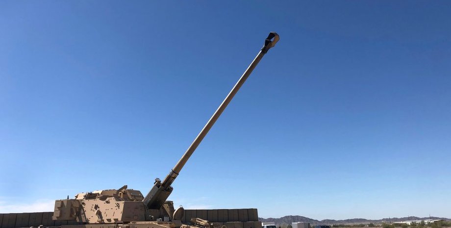 САУ M109 с удлиненным стволом