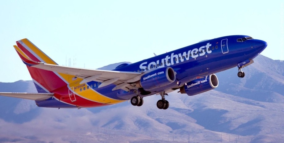 Самолет авиакомпании Southwest Airlines, курьезы с пассажирами самолетов, скандал на борту самолета