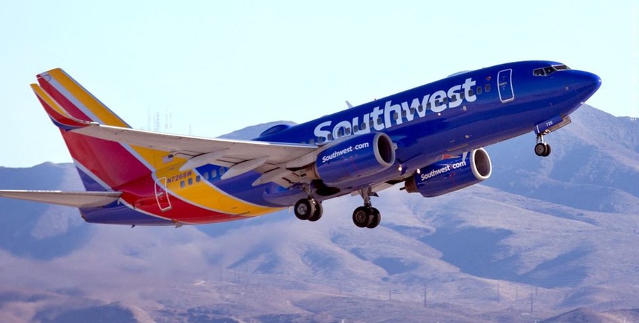 Самолет авиакомпании Southwest Airlines, курьезы с пассажирами самолетов, скандал на борту самолета