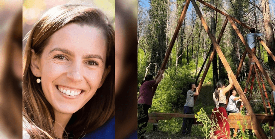 Женщина строит свой собственный город, город своими руками, небольшой городок, новый город, идеальный город, место для жизни,