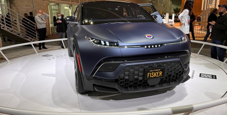 Fisker Ocean, Fisker Ocean 2022, электромобиль Fisker Ocean, кроссовер Fisker Ocean