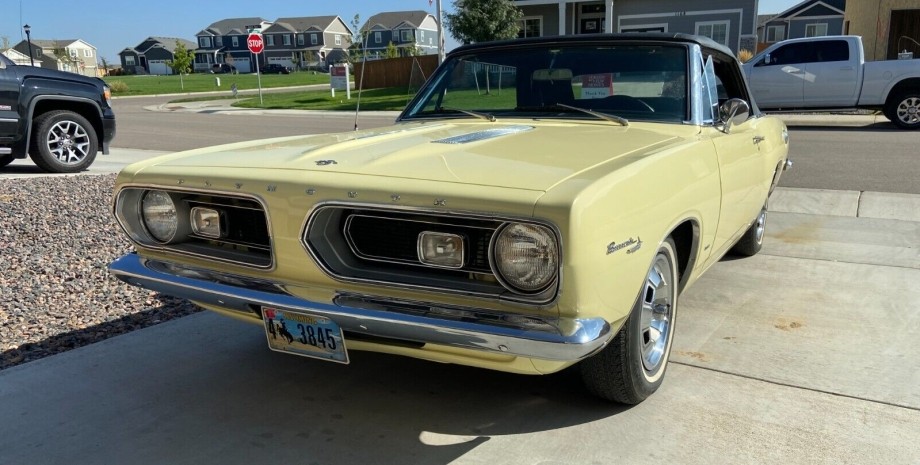 Plymouth Barracuda 1967, Plymouth Barracuda, спорткар Plymouth, кабріолет Plymouth