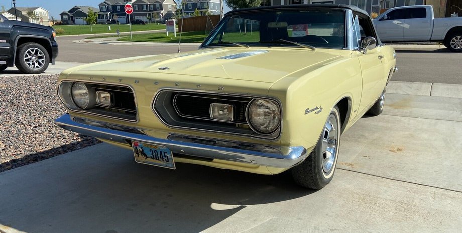 Plymouth Barracuda 1967, Plymouth Barracuda, спорткар Plymouth, кабриолет Plymouth