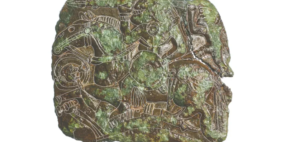 археологи, археология, Саттон Ху, открытие, матрица, Дания, Скандинавия, раскопки, шлем, артефакт, музей