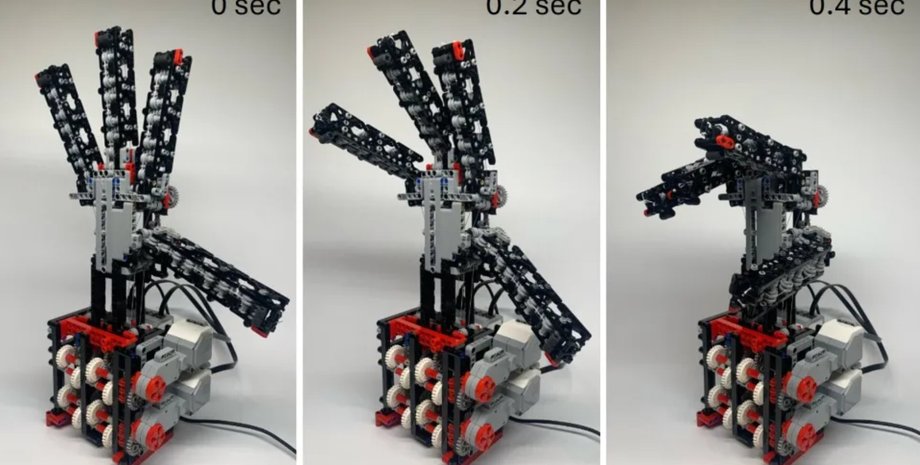 роботизована рука, LEGO, термінатор, конструктор, LEGO, термінатор, конструктор