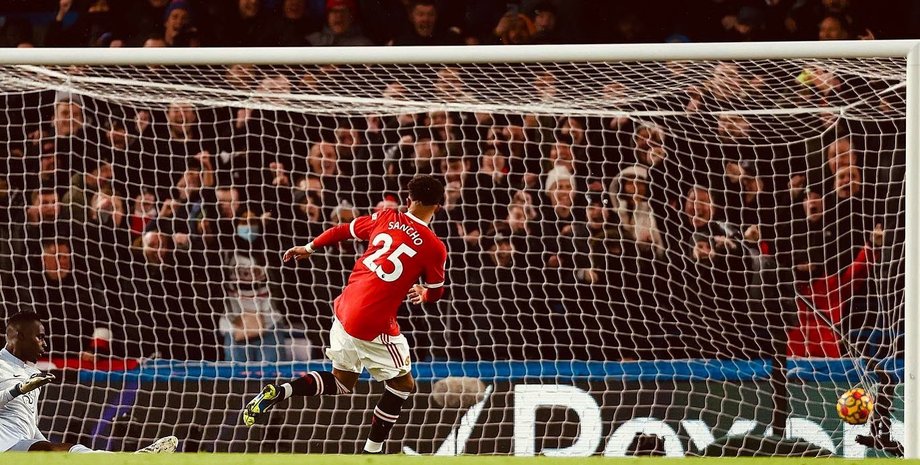 Джейдон Санчо забил Челси