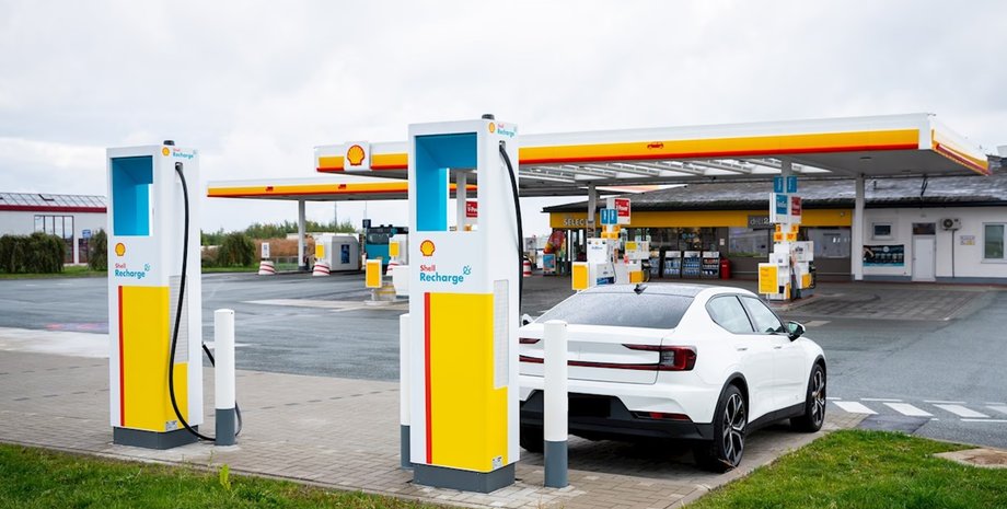 зарядная станция Shell