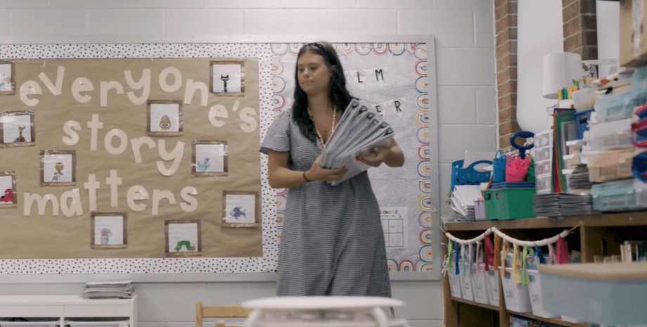 Мэдди Бейкер в классе