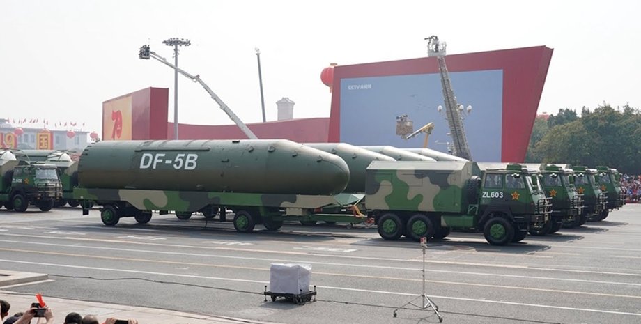 DF5b, ракета, ядерное оружие, ядерная боеголовка