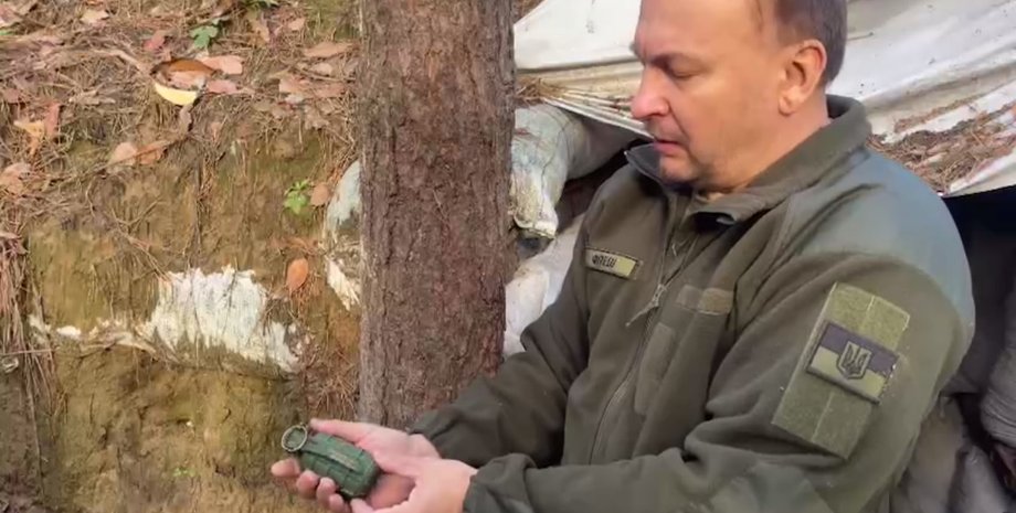 новости киева, взрыв в чайках, помощник залужного, геннадий частяков, граната, гранаты DM51