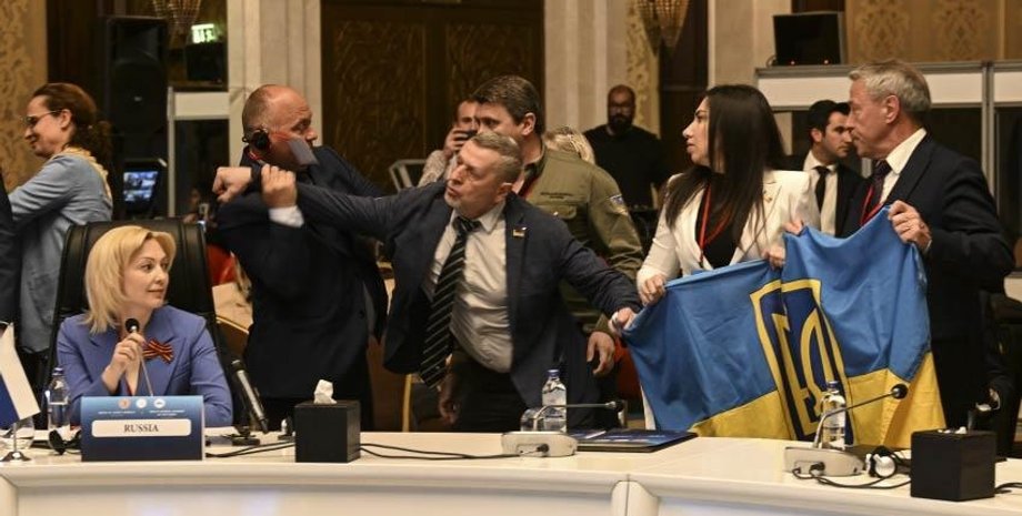 потасовка, драка, Анкара, депутаты Анкара, ПАЧЭС, подрались депутаты, Россия Украина Анкара