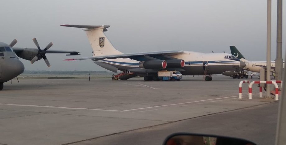 Ил-76, аэропорт, Кабул