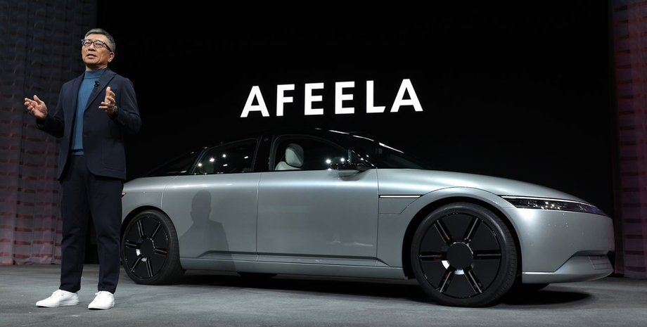 автомобиль сони, автомобиль Sony, Sony Afeela, новый Sony Afeela, электромобиль Sony