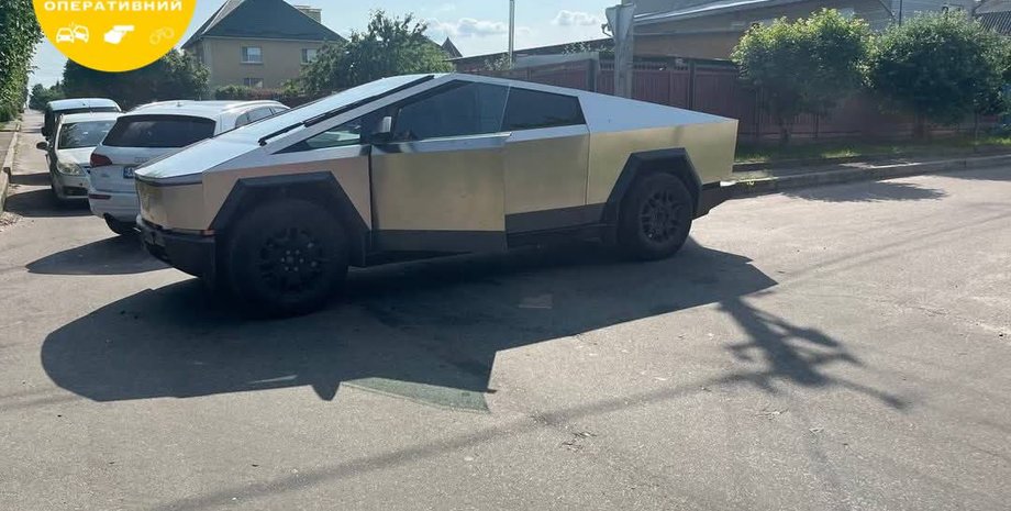 ДТП Тесла Сайбертрак, Tesla Cybertruck, пікап Tesla Cybertruck, електромобіль Tesla