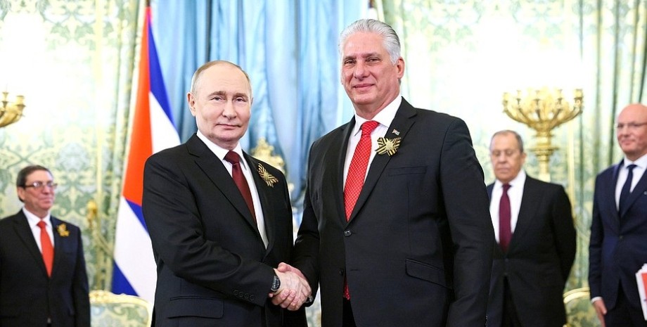 Президент Кубы Мигель Диас-Канель Бермудес путин Президент Кубы, Мигель Диас-Канель Бермудес, владимир путин, 9 мая