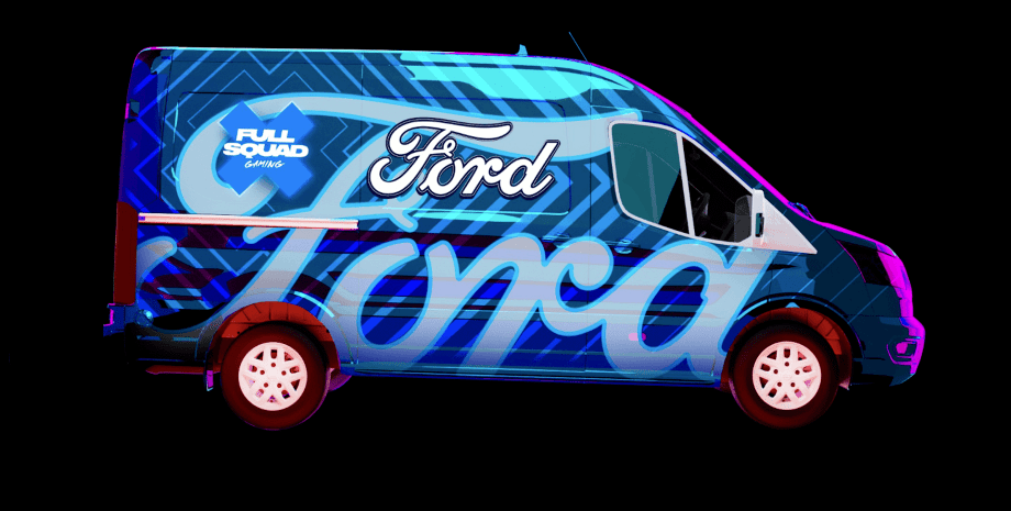 Ford, Ford Transit, Ford Transit Gamer Van, Авто, Автомобили, Микроавтобус, Фургон, Игры, Видеоигры, Фото