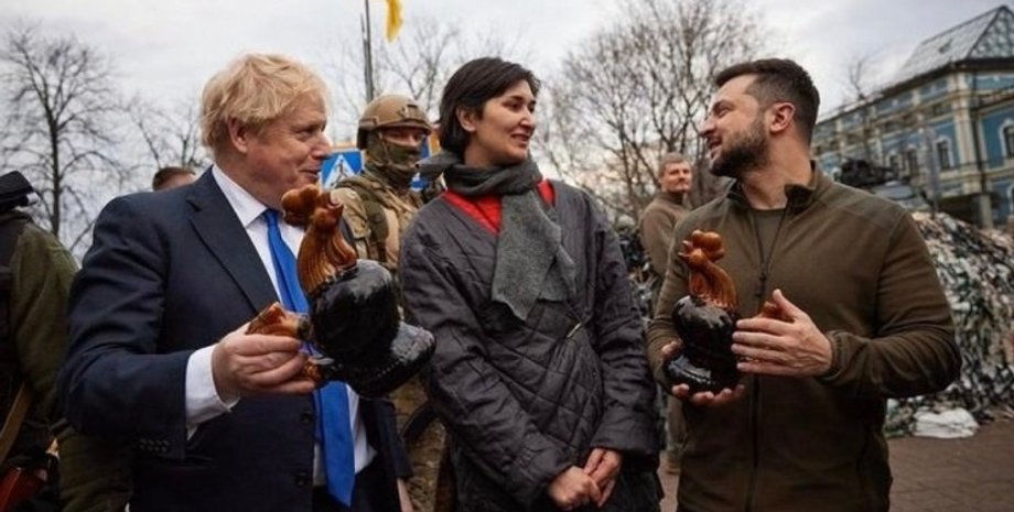 владимир зеленський, Борис джонсон, зустріч джонсона та зеленського, джонсон у Києві