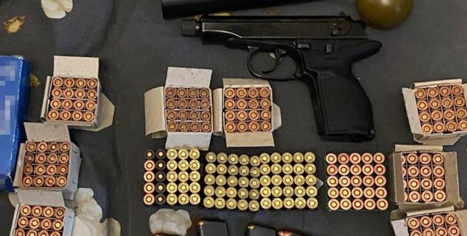 сбу, обыски, оружие, нелегальное оружие, черный рынок