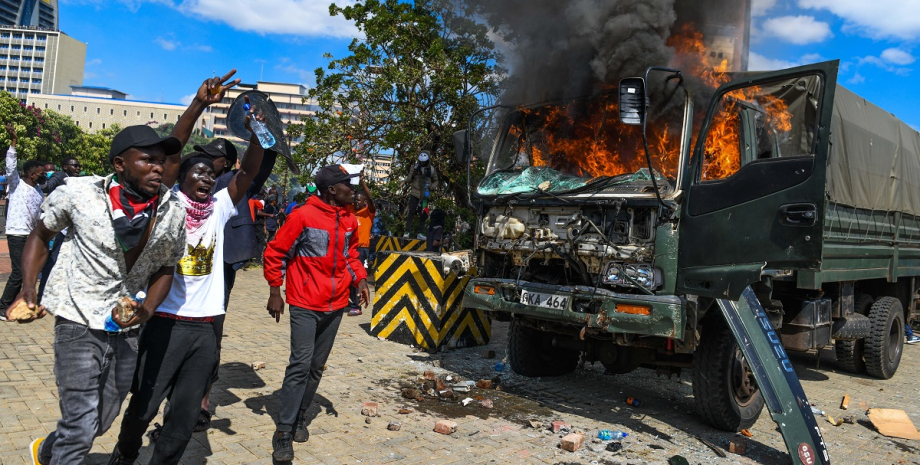 кения протесты, найроби, кения, Протесты в Кении