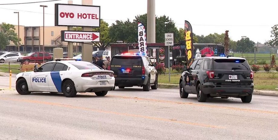 США, ВВС, авиабаза,  Сан-Антонио, стрельба,