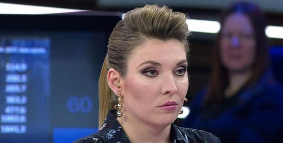 La presentatrice televisiva Olga Skabeva è stata sorpresa di come il presidente ...