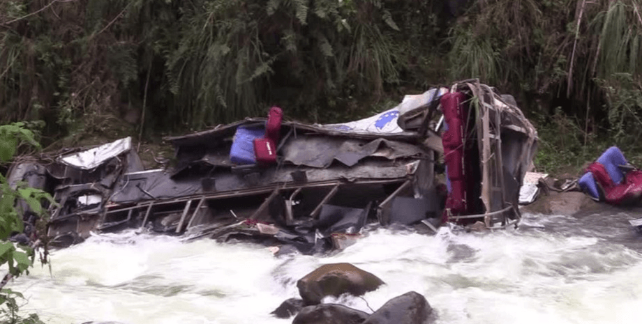 перу, река, анды, автобус, Сорочуко, Селендин, дтп, авария