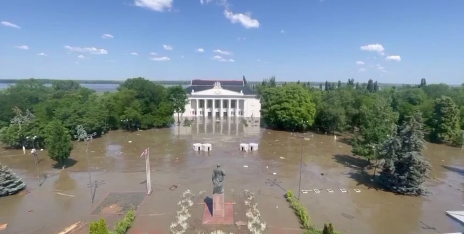 каховская гэс, ГЭС, подрыв Каховской ГЭС, подрыв дамбы, Каховка, затопление, потоп