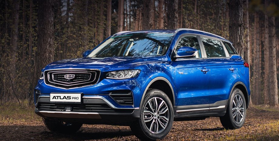 Geely Atlas Pro, Geely Atlas, кросовери Geely, Geely в Україні